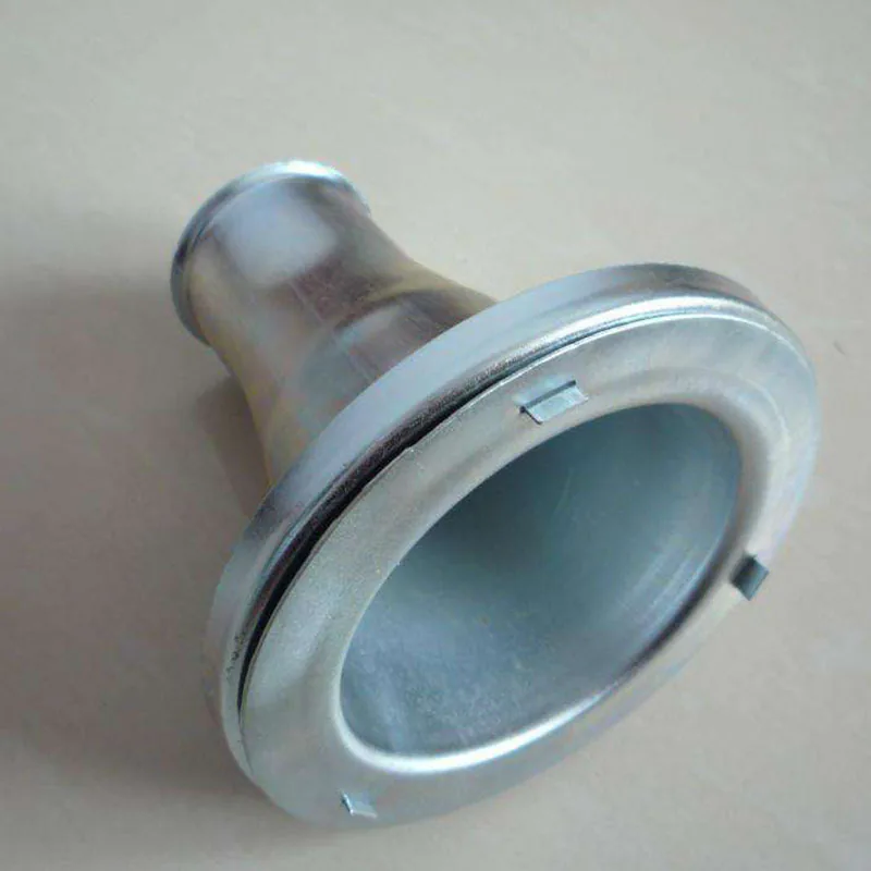 Дополнительный образец круглой металлической детали, полученный ротационной вытяжкой